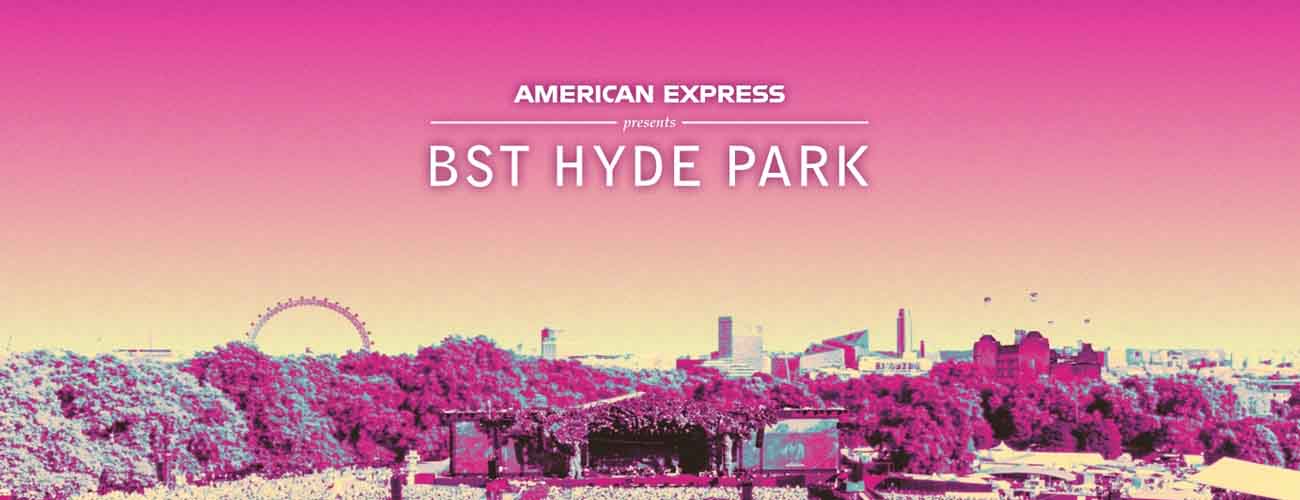 AMERICAN EXPRESS PRESENTS BST HYDE PARK Billets & Places Best Ticket